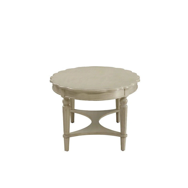 Table basse ACME Fordon en blanc antique