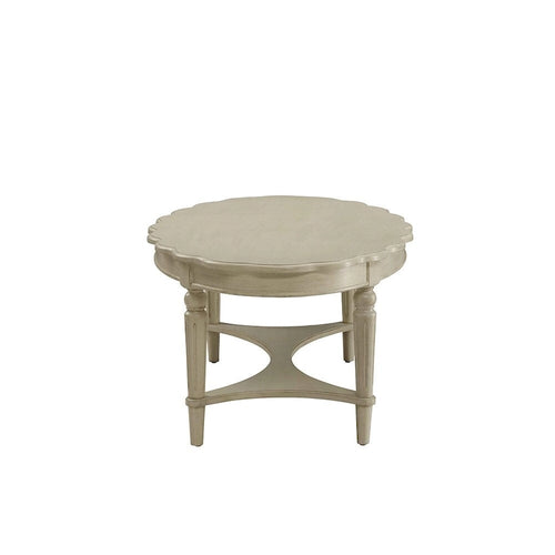 Table basse ACME Fordon en blanc antique
