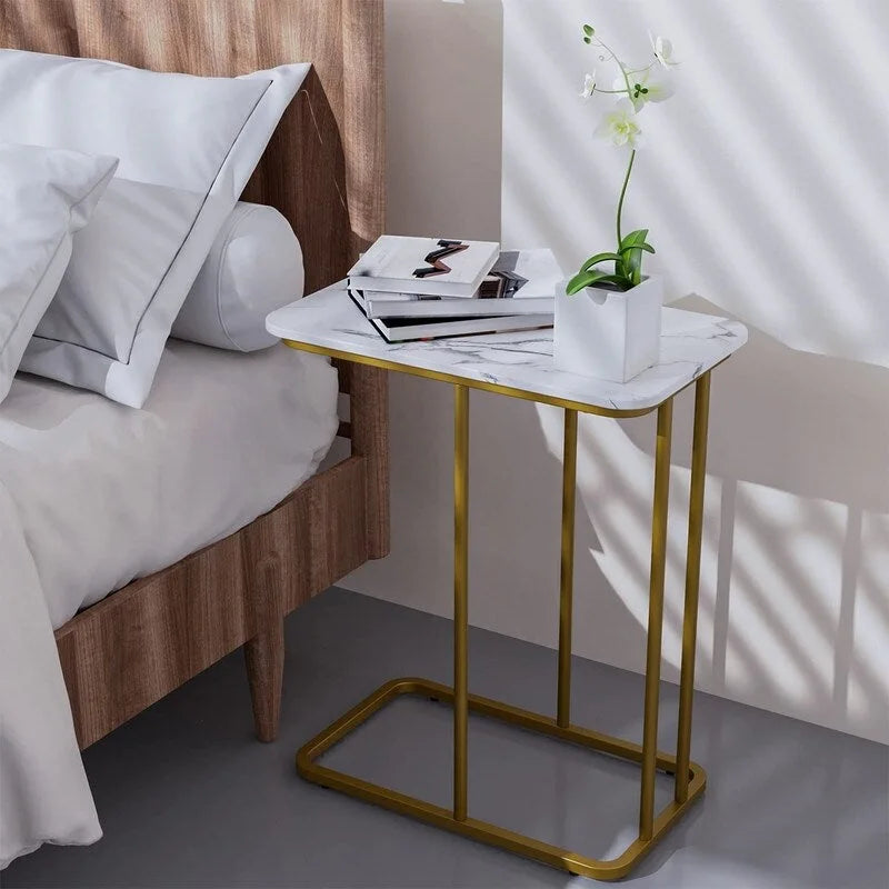 Petite table d'appoint pour salon, table de chevet/table basse pour canapé, table basse pour chambre à coucher
