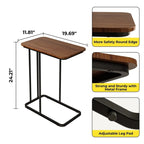 Petite table d'appoint pour salon, table de chevet/table basse pour canapé, table basse pour chambre à coucher