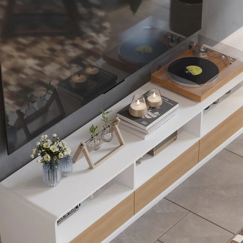 Meuble TV innovant à tiroirs Rebound : une fusion de fonctionnalité et de style - 70.9