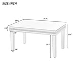 Ensemble de 3 tables basses et 2 tables d'appoint