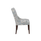 Chaise de salle à manger Marie à accoudoirs inclinés, style transitionnel