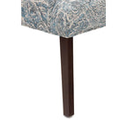 Chaise de salle à manger Marie à accoudoirs inclinés, style transitionnel