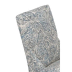 Chaise de salle à manger Marie à accoudoirs inclinés, style transitionnel