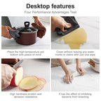 Table de salle à manger rectangulaire extensible moderne en pierre frittée (94,48 €) pour 8 personnes