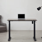 Bureau assis-debout électrique KOWO, hauteur réglable de 122 cm (48 pouces), avec position mémorisable, pour bureau à domicile.