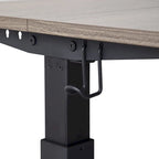 Bureau assis-debout électrique KOWO, hauteur réglable de 122 cm (48 pouces), avec position mémorisable, pour bureau à domicile.