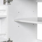Meuble de salle de bain avec portes et tiroir