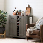 Meuble bar South Shore Vietti avec rangement pour bouteilles et verres