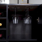 Meuble bar South Shore Vietti avec rangement pour bouteilles et verres