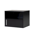 Ensemble de 2 tables de chevet murales en bois