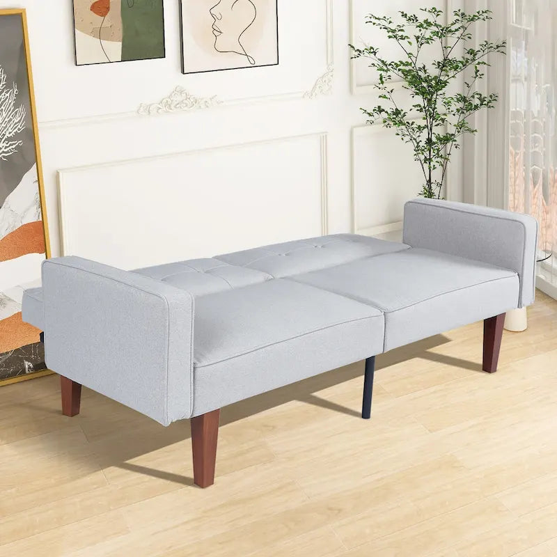 Canapé-lit futon en mousse à mémoire de forme, canapé-lit convertible, canapé deux places pliable