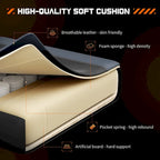Chaise de bureau pivotante en cuir PU pour jeux vidéo
