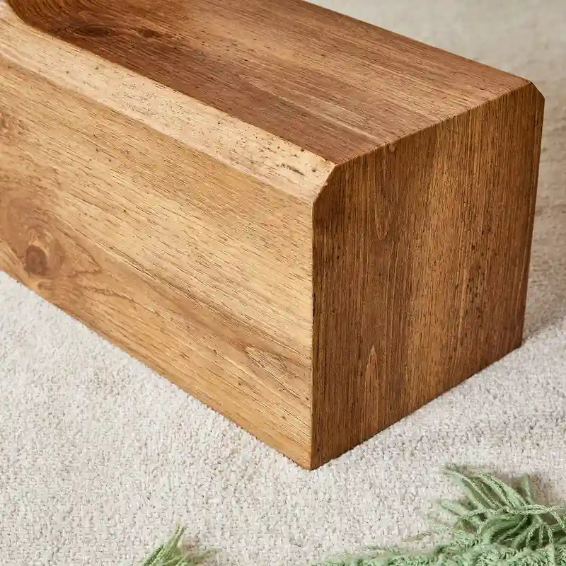 La table basse double plateau détachable, grâce à sa conception détachable, offre une plus grande flexibilité d'utilisation de l'espace.
