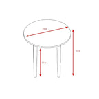 Table basse ronde