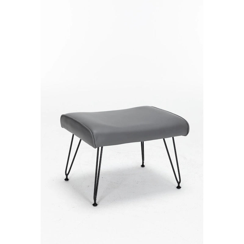 Fauteuil à bascule, fauteuil berçant, fauteuil d'appoint à bascule avec coussin lombaire et repose-pieds pour chambre d'enfant/salon/chambre à coucher