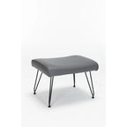 Fauteuil à bascule, fauteuil berçant, fauteuil d'appoint à bascule avec coussin lombaire et repose-pieds pour chambre d'enfant/salon/chambre à coucher