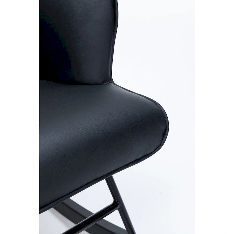 Fauteuil à bascule, fauteuil berçant, fauteuil d'appoint à bascule avec coussin lombaire et repose-pieds pour chambre d'enfant/salon/chambre à coucher