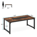 Table de conférence en bois 71, table de séminaire moderne pour salle de réunion - 70,9 cm (L) x 35,4 cm (l) x 30,3 cm (H)