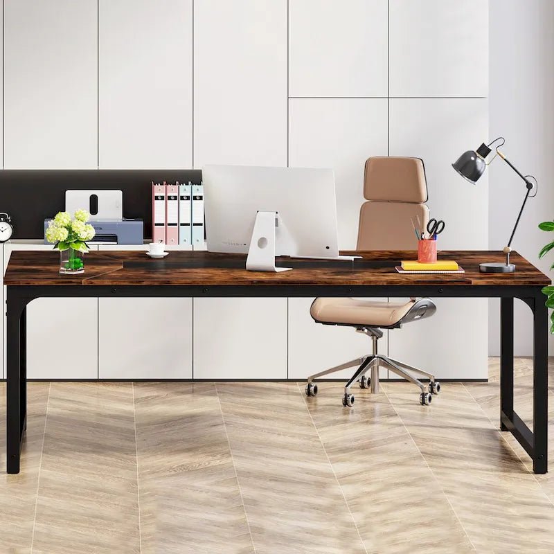 Table de conférence en bois 71, table de séminaire moderne pour salle de réunion - 70,9 cm (L) x 35,4 cm (l) x 30,3 cm (H)