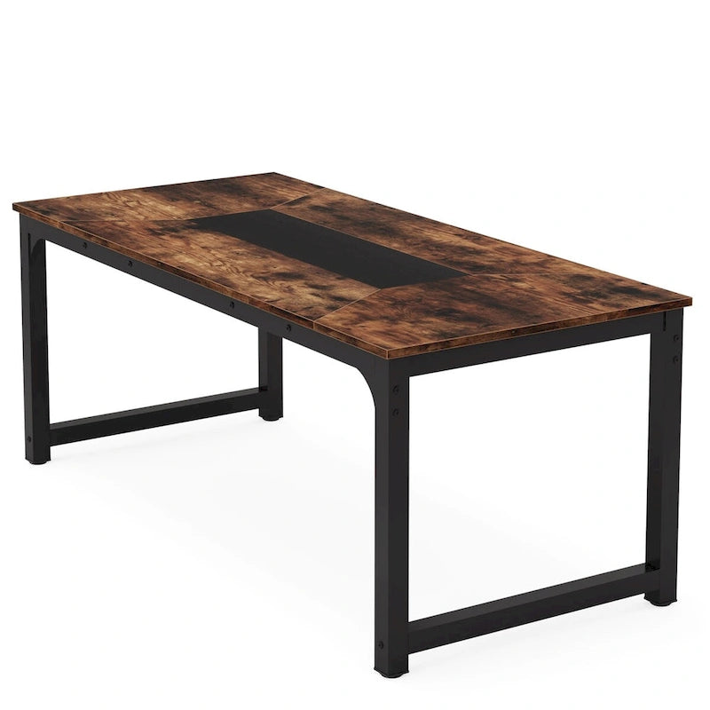 Table de conférence en bois 71, table de séminaire moderne pour salle de réunion - 70,9 cm (L) x 35,4 cm (l) x 30,3 cm (H)