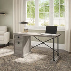 Bureau design Coliseum 60W avec rangement par Bush Furniture