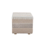 Tabouret ottoman carré rembourré Mazatlan