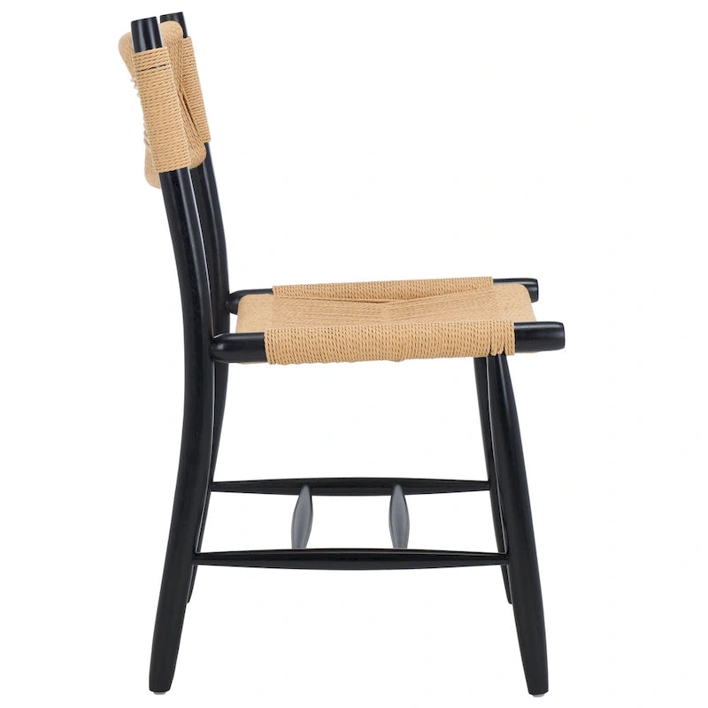 Chaises de salle à manger en corde SAFAVIEH Home Masha 43 cm [LOT DE 2] - 51 cm L x 56 cm P x 86 cm H