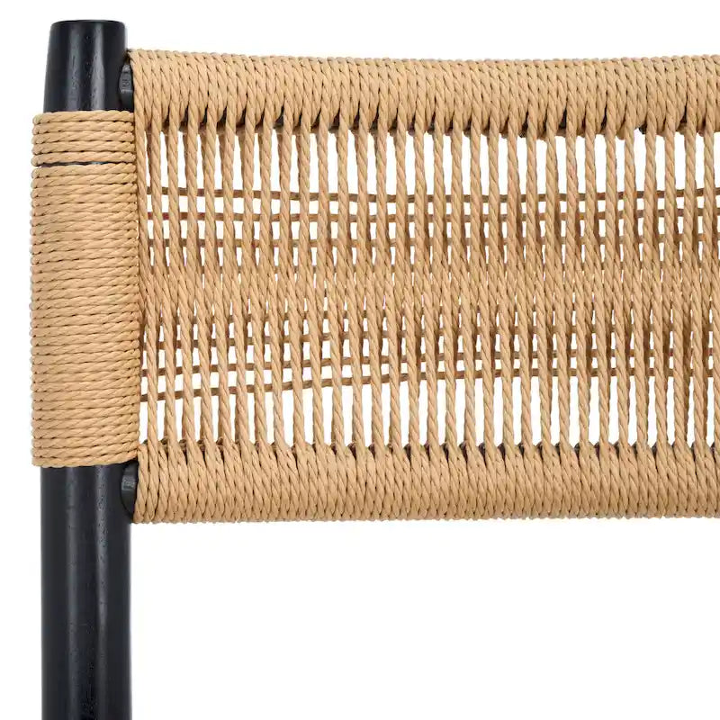 Chaises de salle à manger en corde SAFAVIEH Home Masha 43 cm [LOT DE 2] - 51 cm L x 56 cm P x 86 cm H